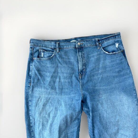 Old Navy The Sky Hi Straight Jeans Size 20T High Rise 20 Tall - Picture 4 of 6